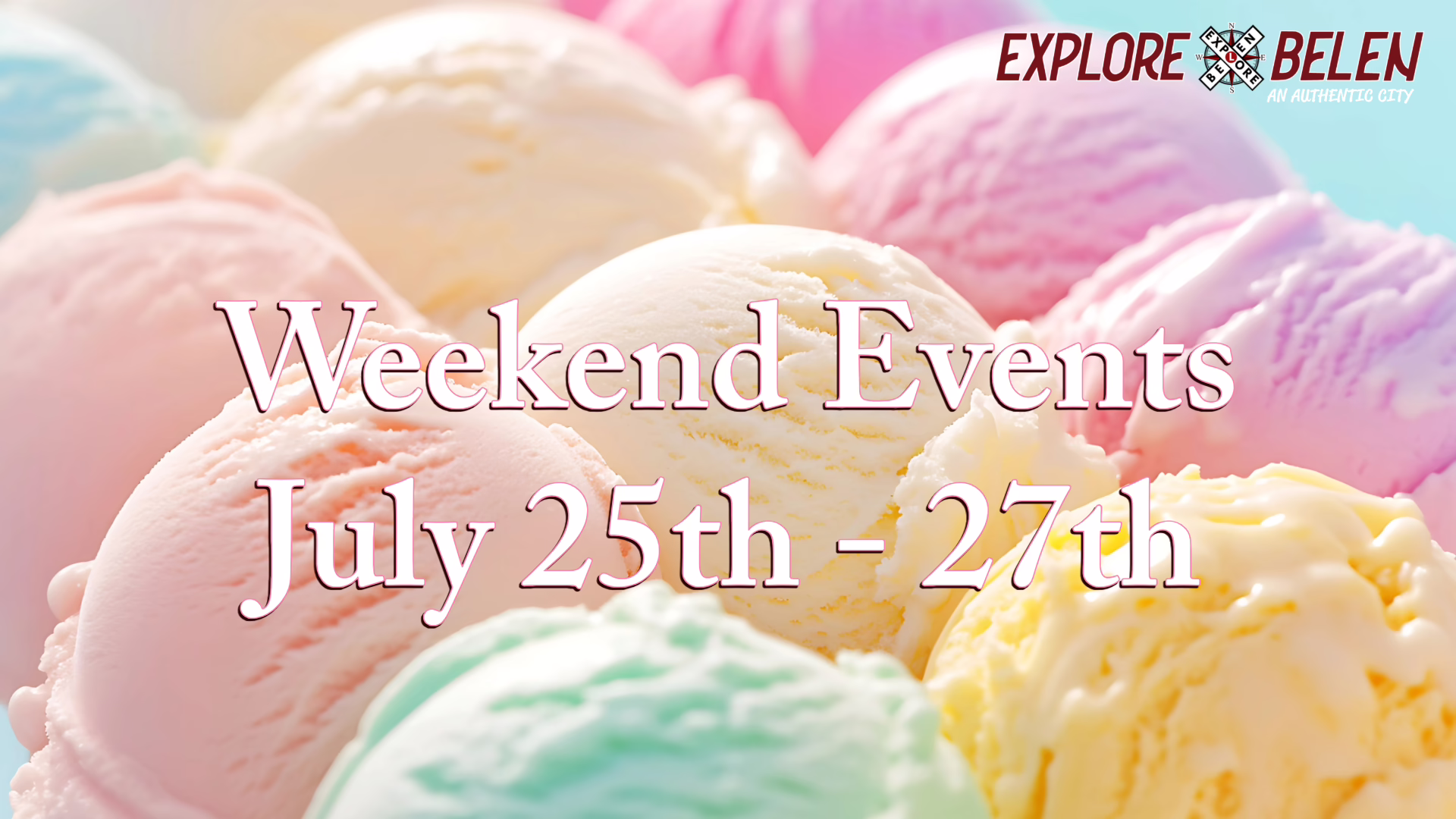 Featured image for “Weekend Events July 25th – 27th”