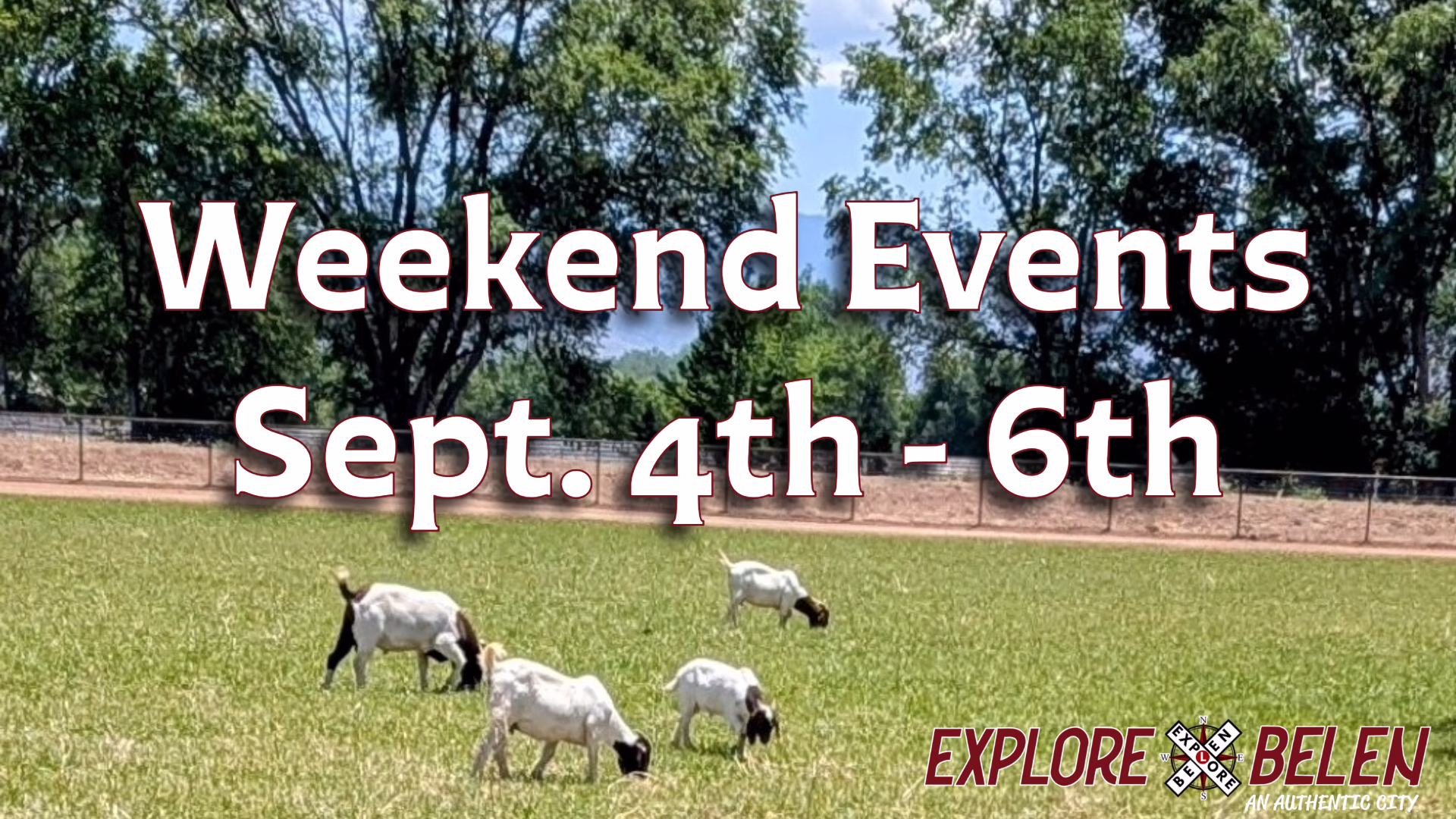 Featured image for “Weekend Events September 4th – 6th”