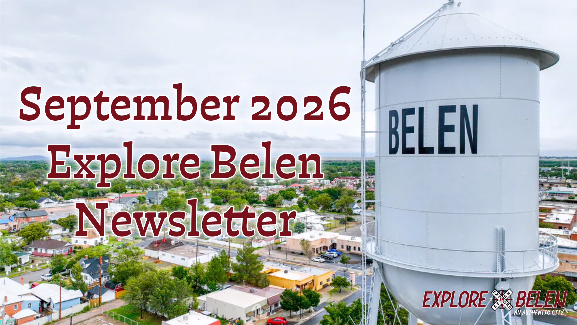 Featured image for “September 2026 Explore Belen Newsletter”